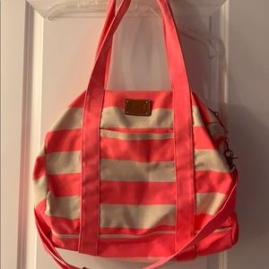 Victoria’s Secret pink duffel bag